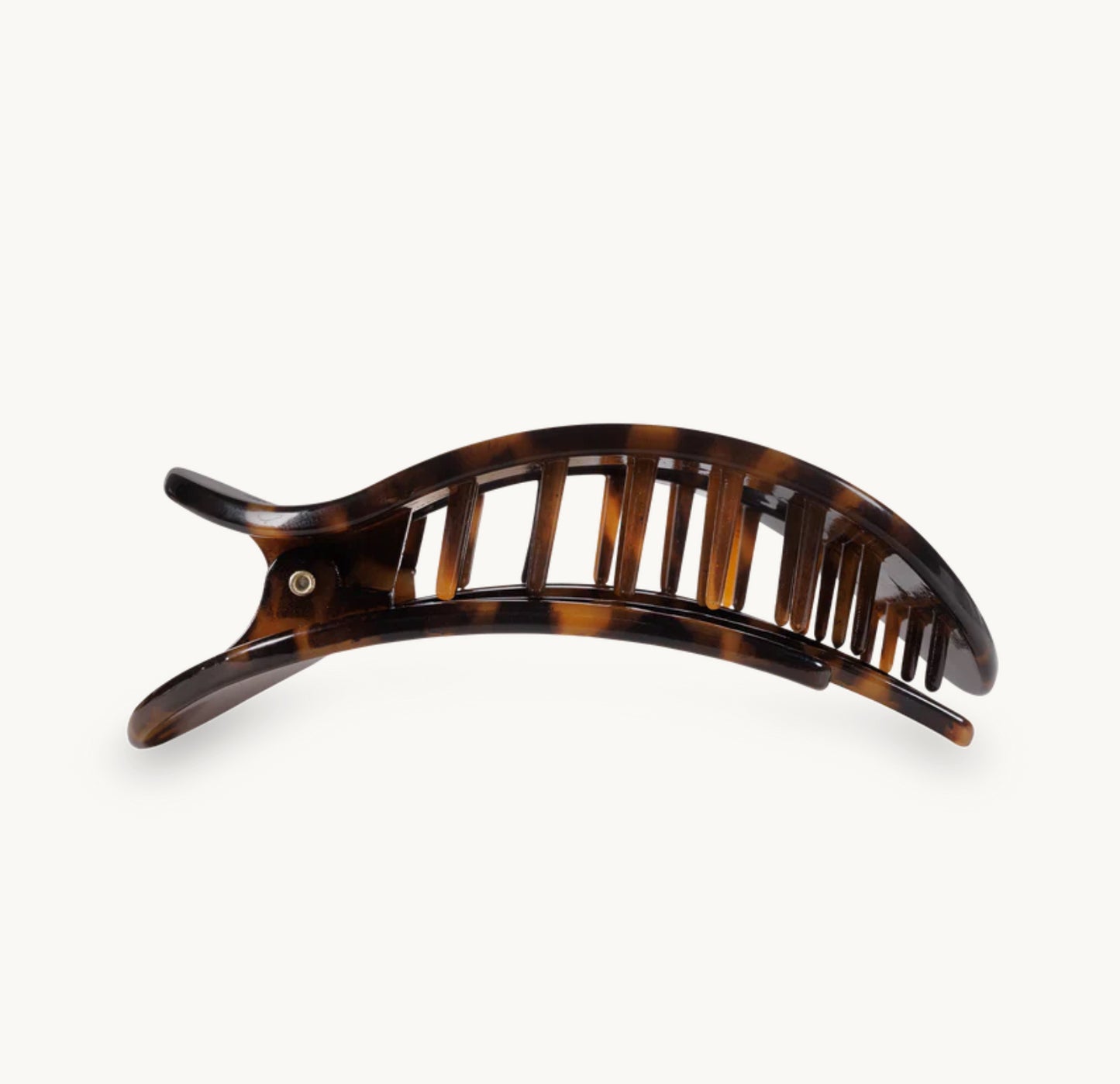 TELETIES Medium Flat Round Hair Clip