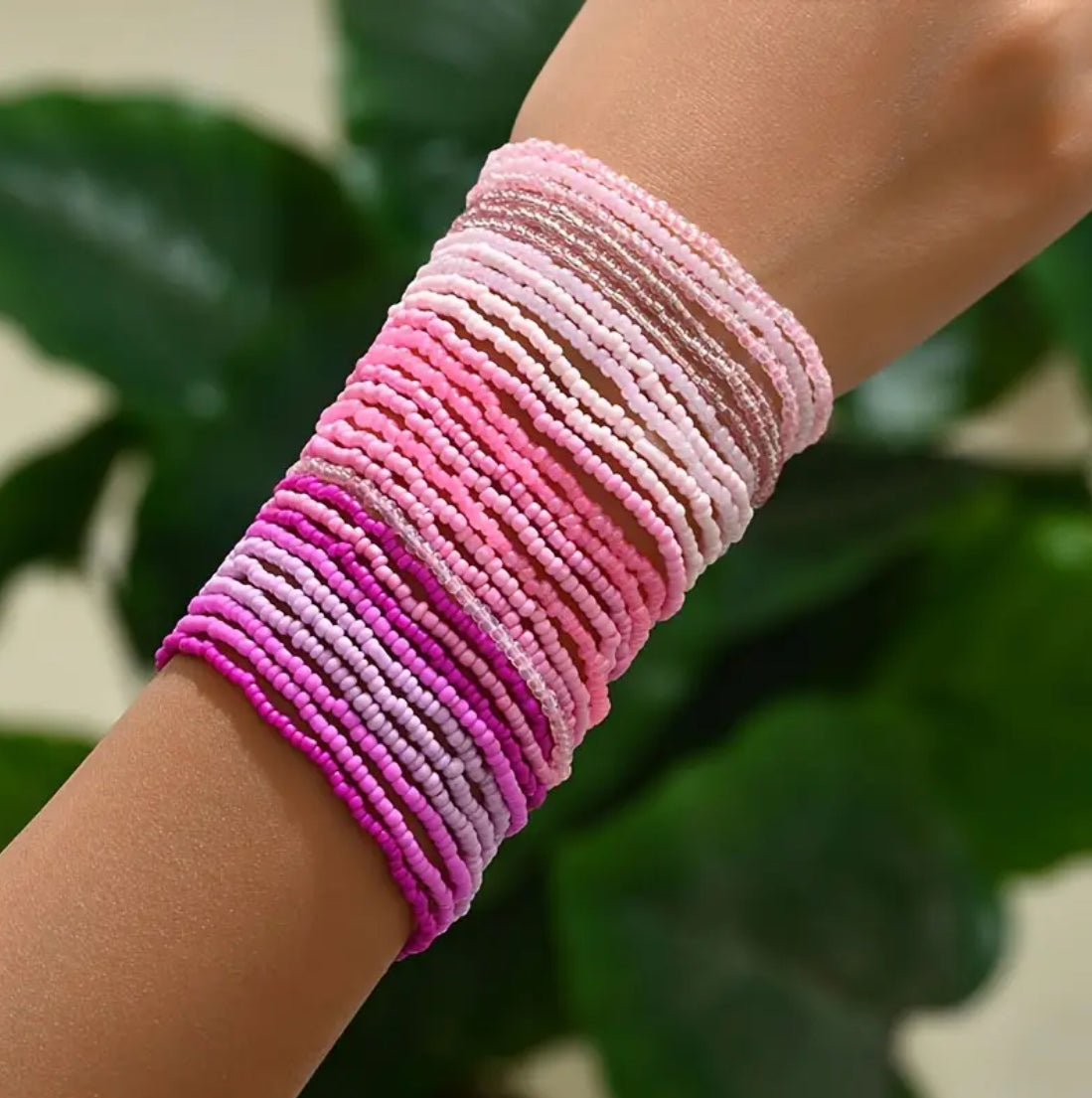 6093 Assorted Pink Bracelets