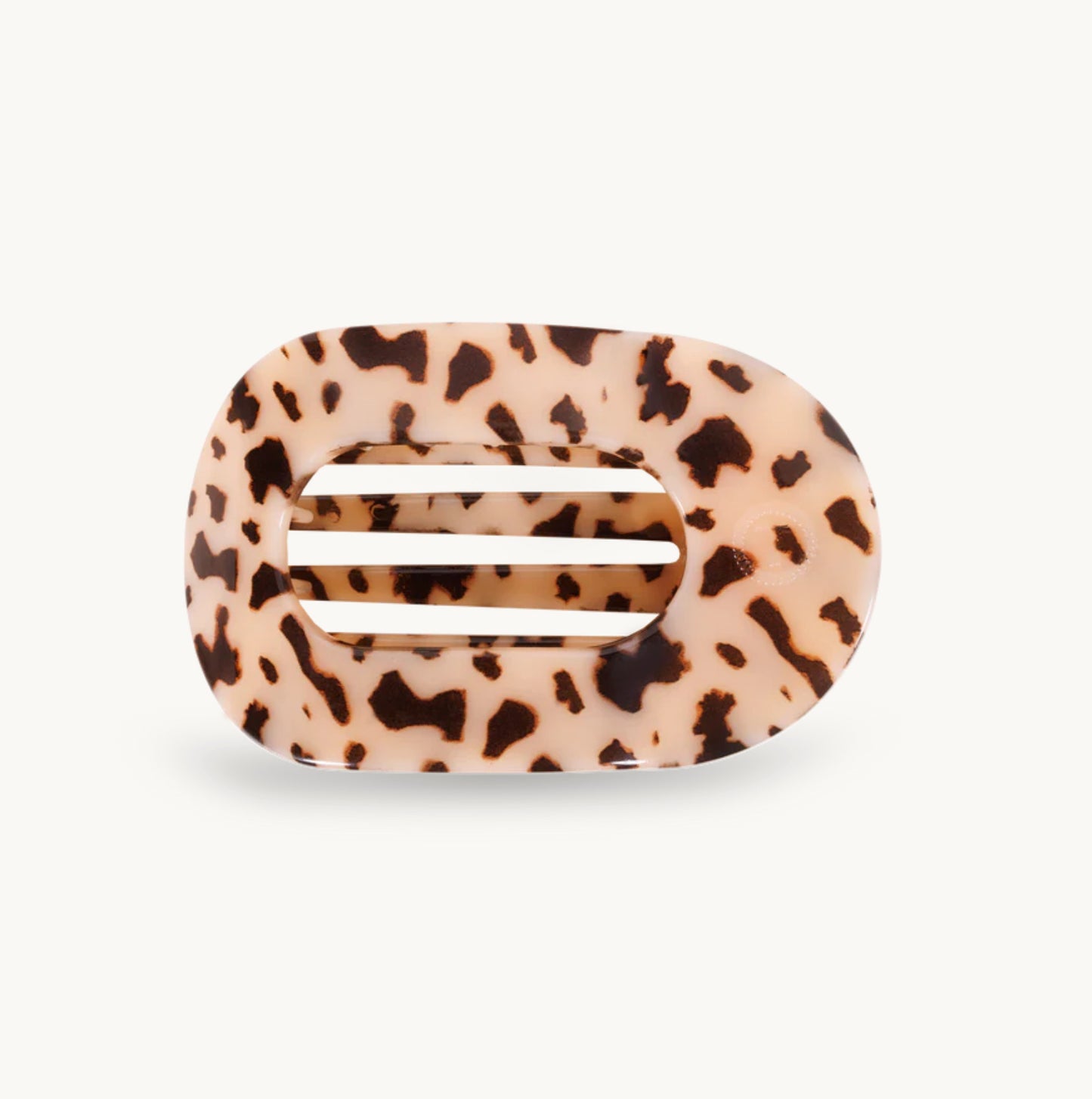 TELETIES Medium Flat Round Hair Clip