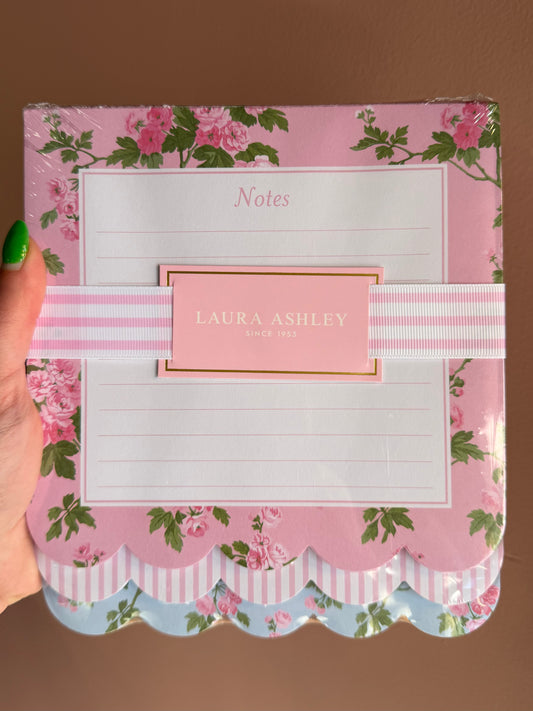 Laura Ashley Garden Blooms Layered Notepad
