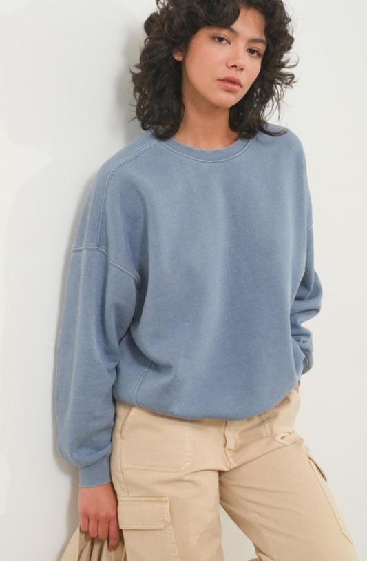 DZ24E890 Crewneck Long Sleeve Sweatshirt