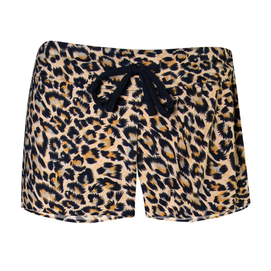 Leopard Pajama Shorts