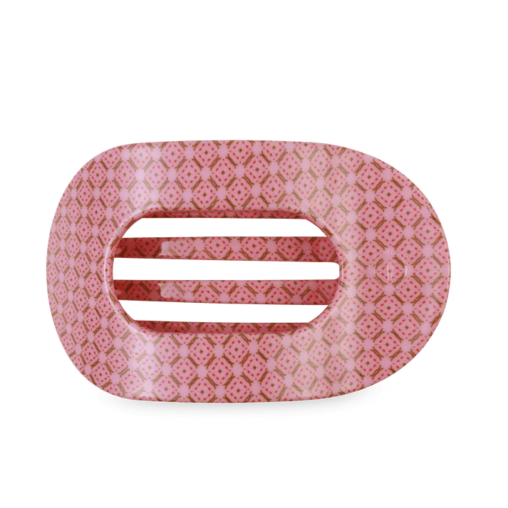 TELETIES Small Flat Round Hair Clip