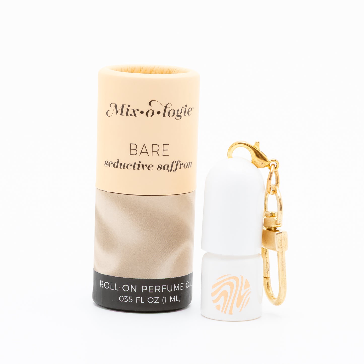 Bare (Seductive Saffron) Keychain Mini Roll-On Perfume