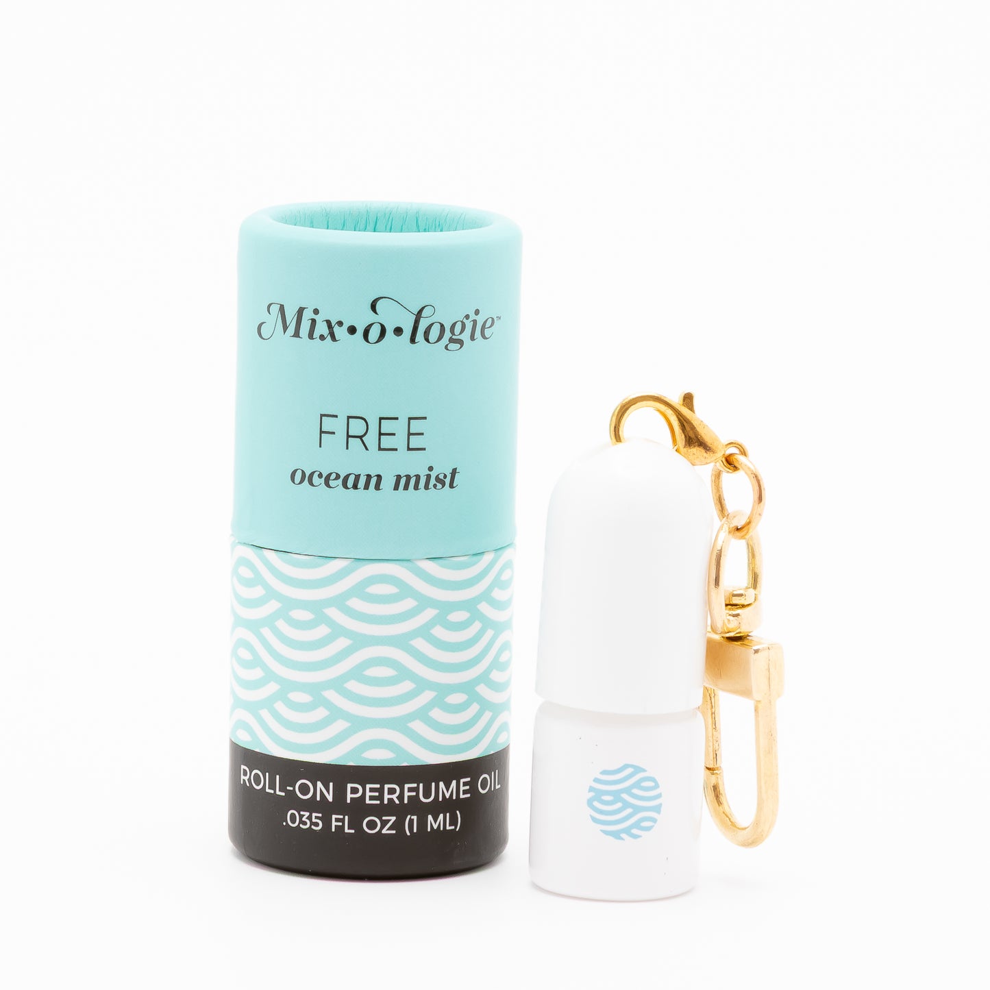 Free (Ocean Mist) Keychain Mini Roll-On Perfume