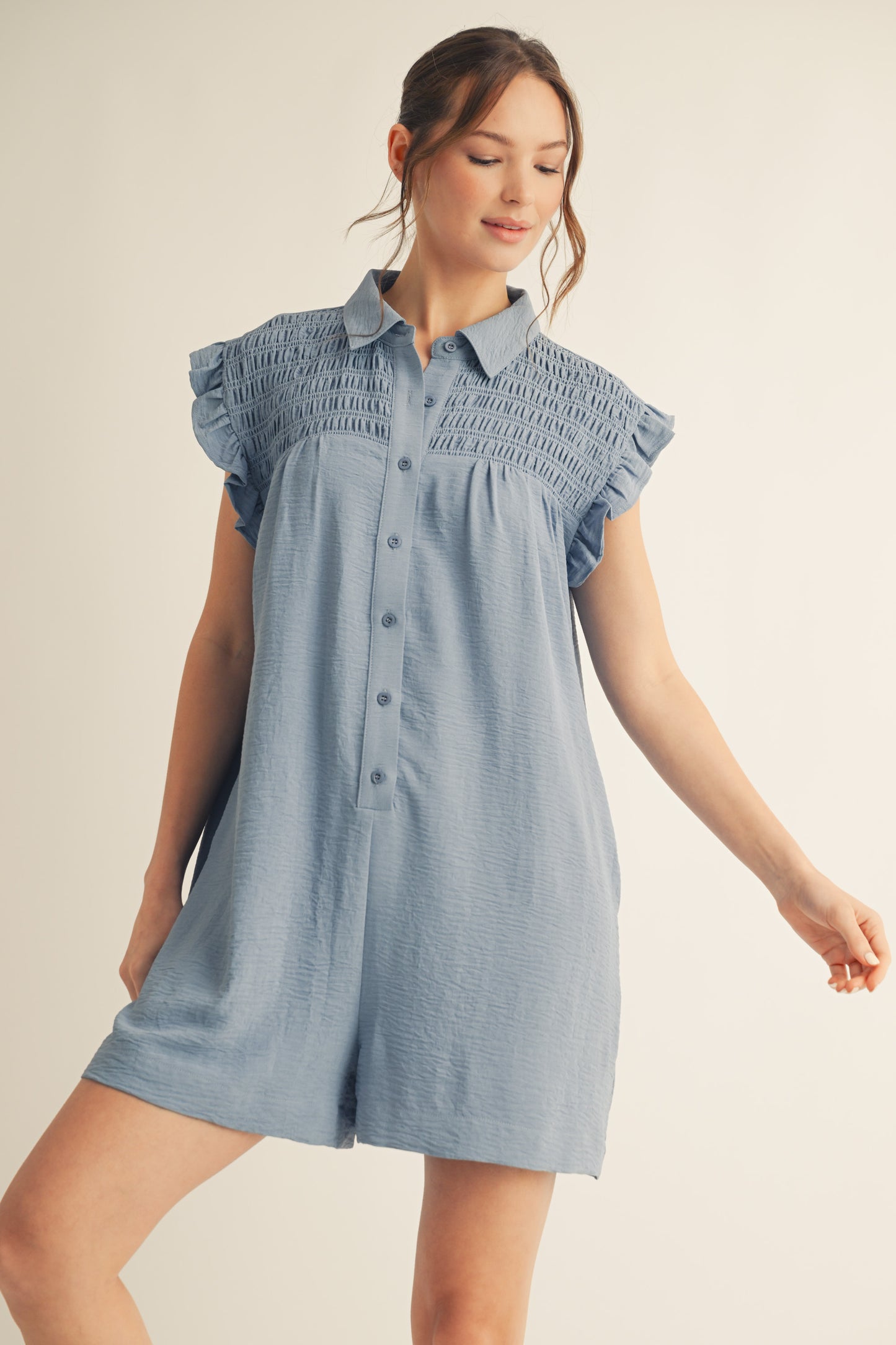 S41333 Solid Romper