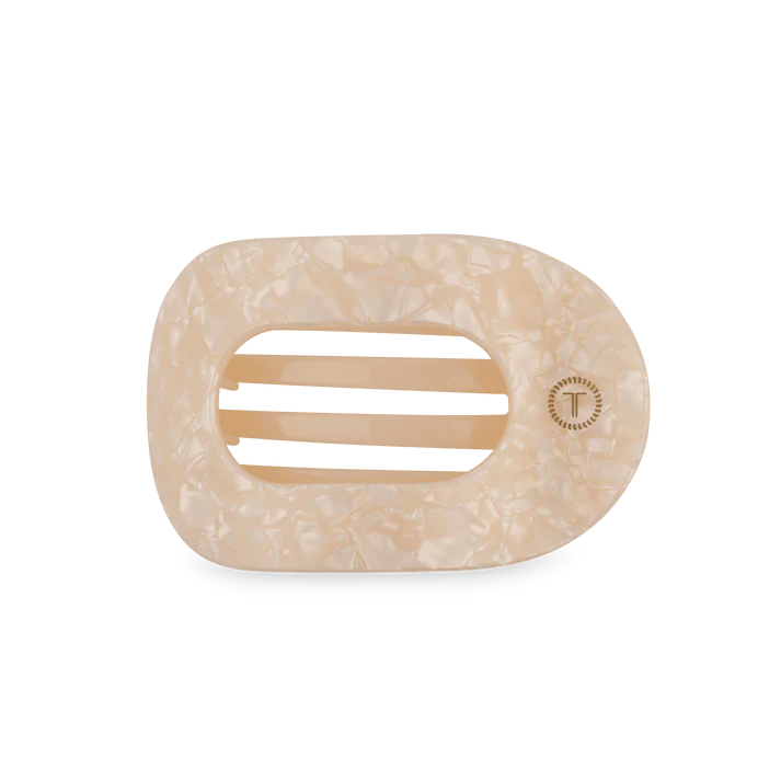 TELETIES Medium Flat Round Hair Clip