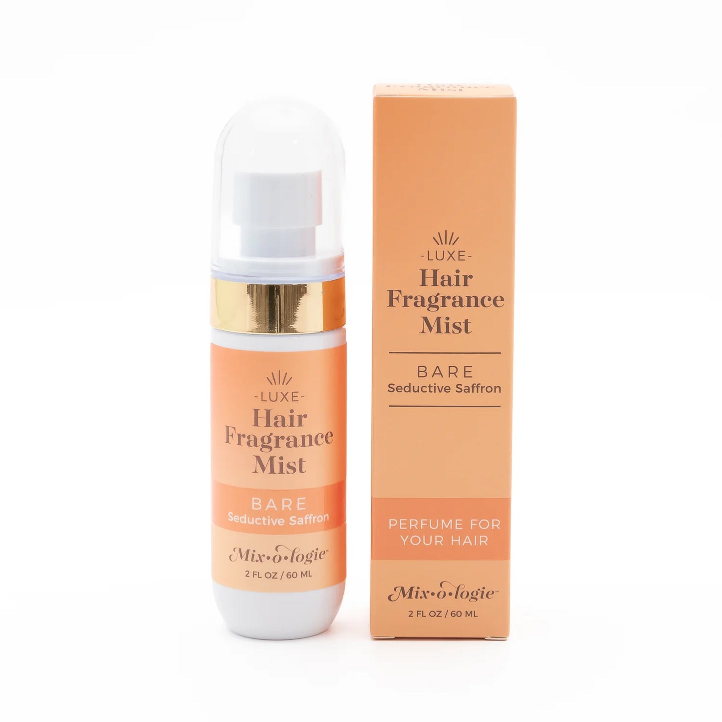 Bare (Seductive Saffron) Hair Fragrance Mist Hair Perfume