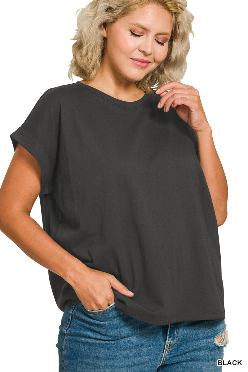 CT-3381X5 Curvy Relaxed Fit Top