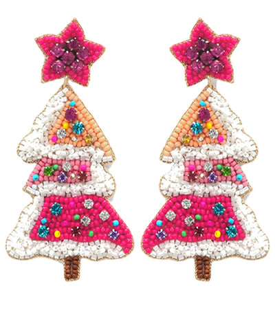 EP48821 Christmas Tree Earrings