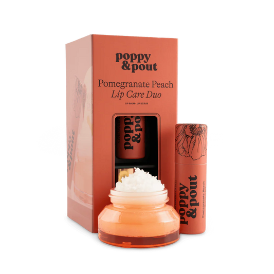 Pomegranate Peach Lip Care Duo