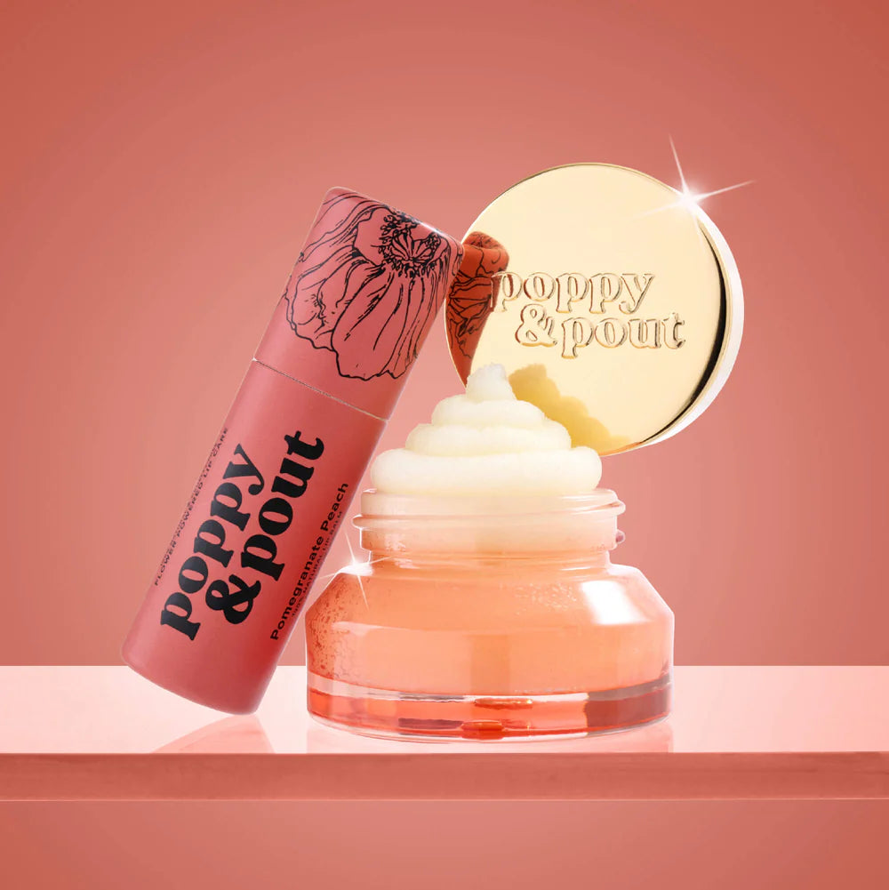 Pomegranate Peach Lip Care Duo