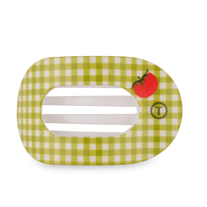 TELETIES Large Flat Round Hair Clip