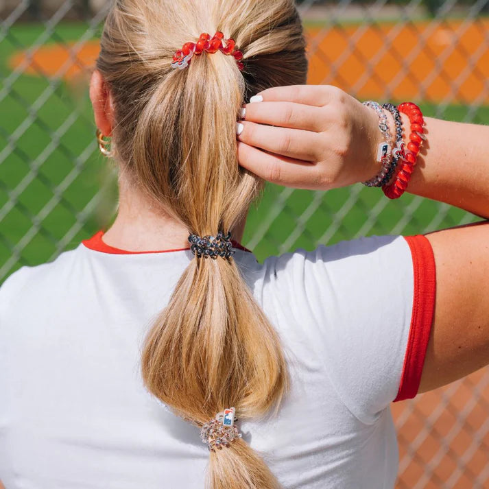 TELETIES Atlanta Braves Small Hair Ties