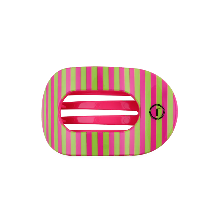 TELETIES Small Flat Round Hair Clip