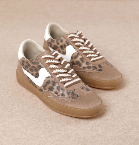 Destiny Textured Platform Lace-Up Trainers