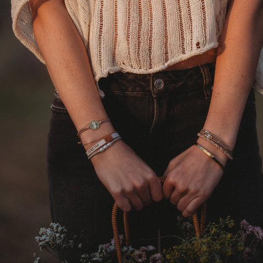 Risen Hair Tie + Bracelet Set