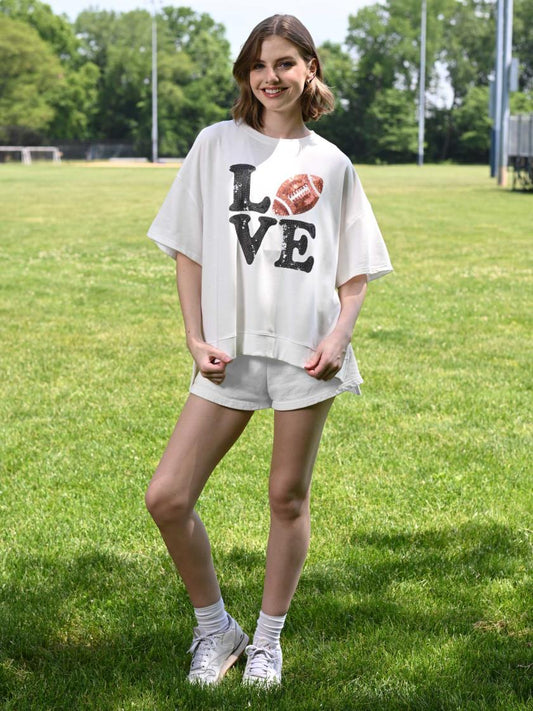 T240222 Football Love Shirt