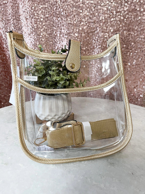 TG10171 Clear Crossbody Bag