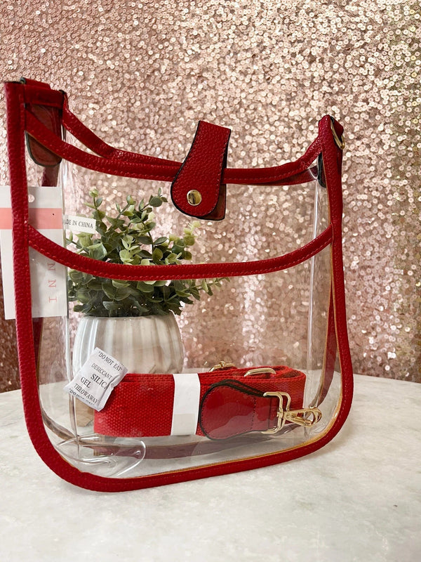 TG10171 Clear Crossbody Bag