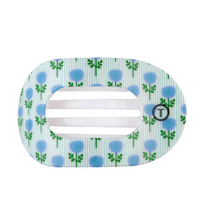TELETIES Large Flat Round Hair Clip