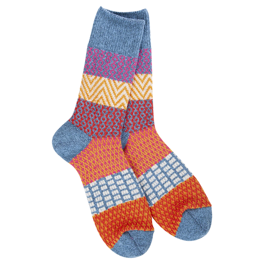 WS66614 Weekend Gallery Crew Socks