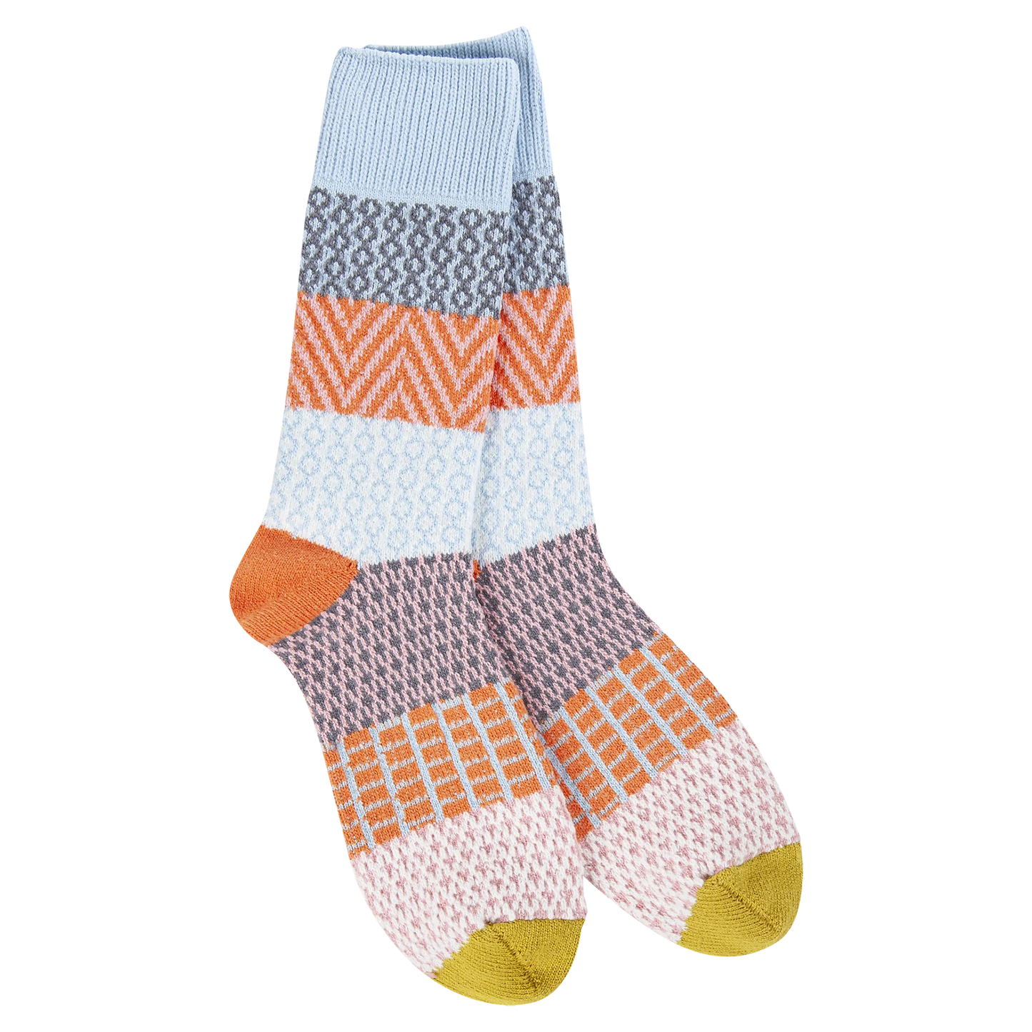 WS66614 Weekend Gallery Crew Socks