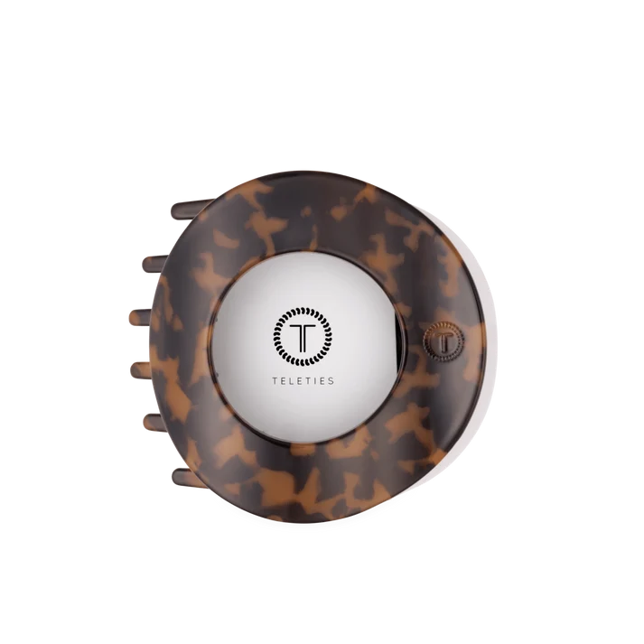 TELETIES Large Flat Circle Hair Clip