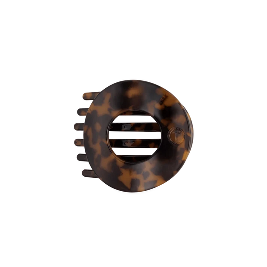 TELETIES Medium Flat Circle Hair Clip