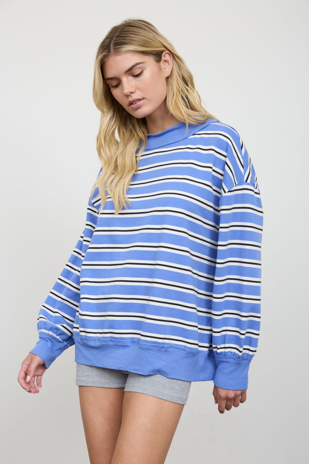 J6FT1041 Stripe Top