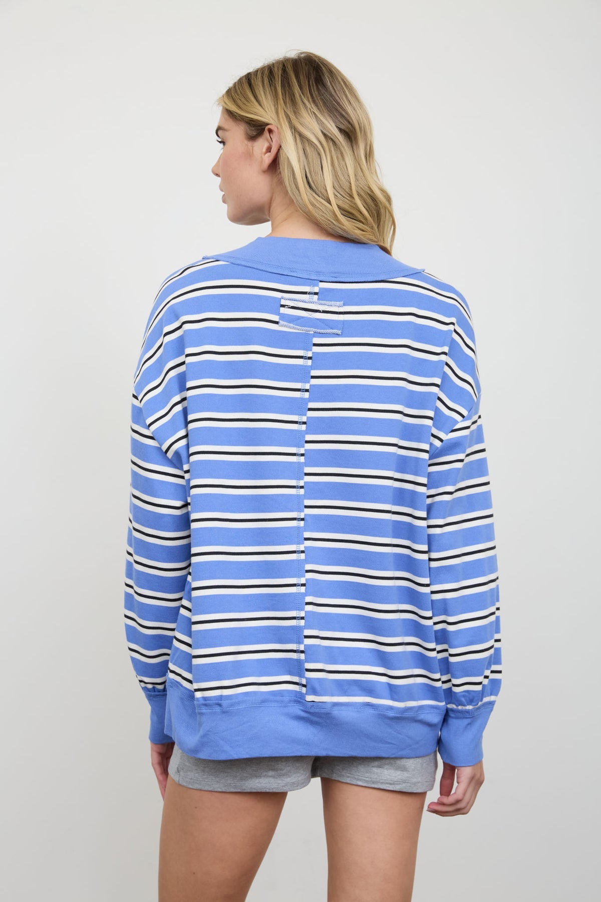 J6FT1041 Stripe Top