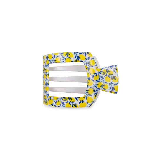 TELETIES Small Flat Square Hair Clip