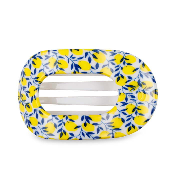 TELETIES Small Flat Round Hair Clip