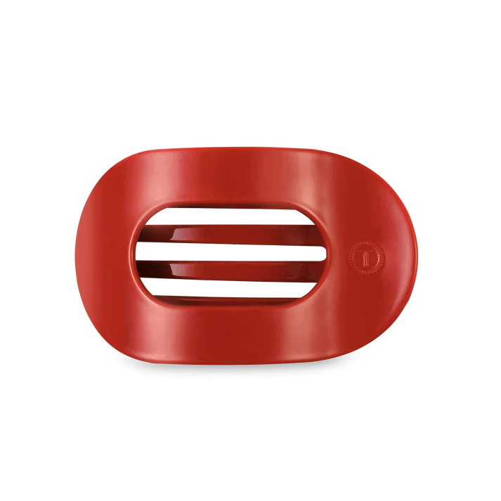 TELETIES Small Flat Round Hair Clip