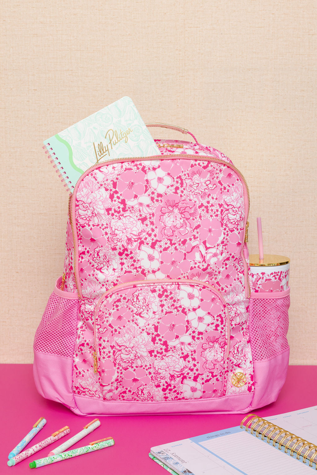 Conch Shell Pink Burst of Joy Backpack