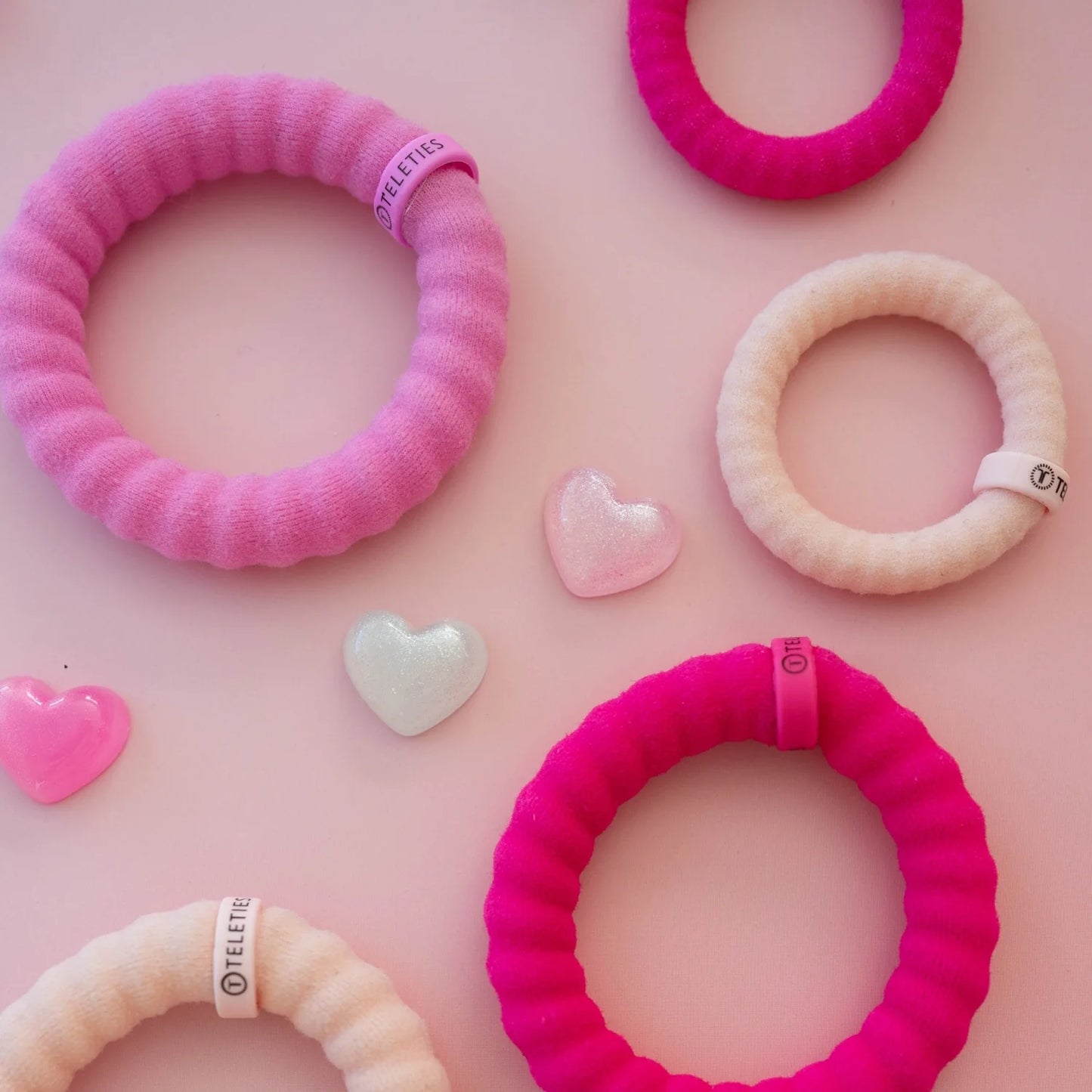 TELETIES Large Nylon Hair Ties