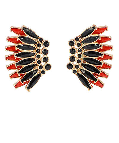 EP46027 Game Day Wing Earrings