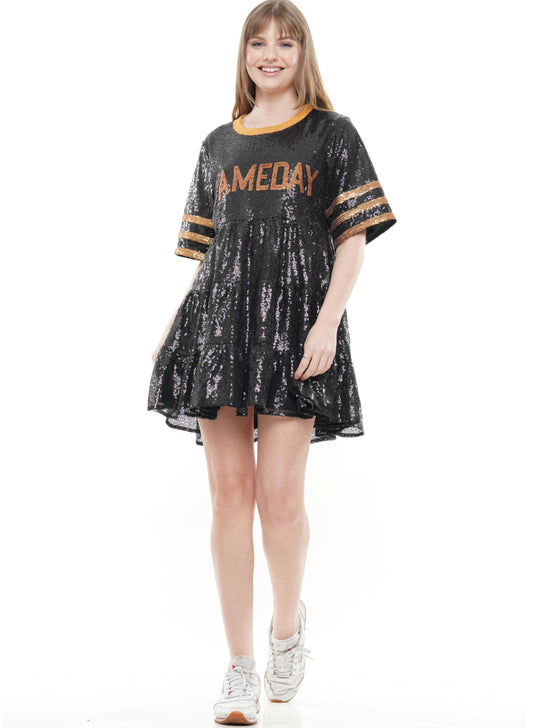 D230302 Game Day Babydoll Dress