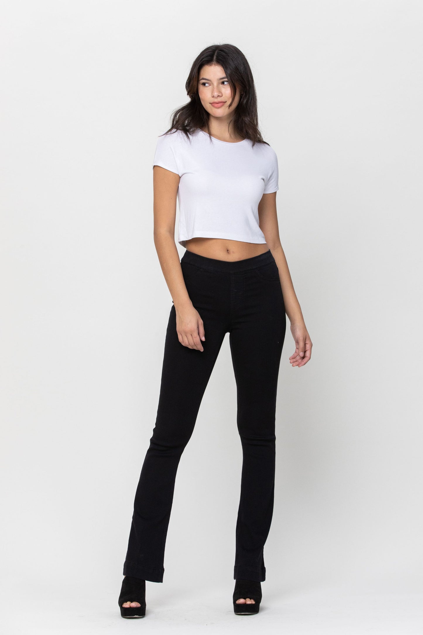 AB35173 Regular Length Flare Jeggings