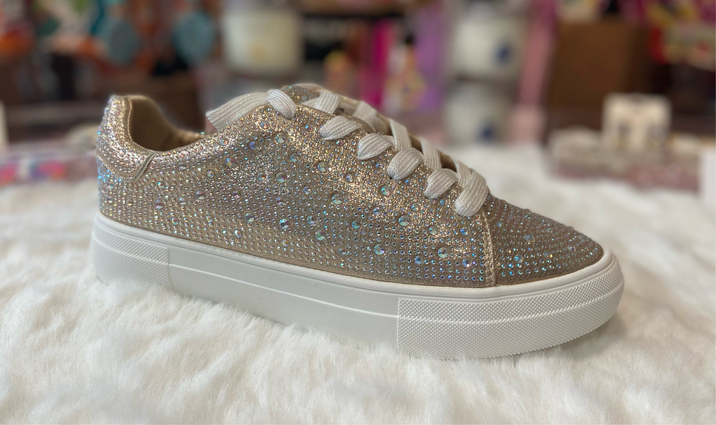 Dolce-66 Sparkly Sneakers