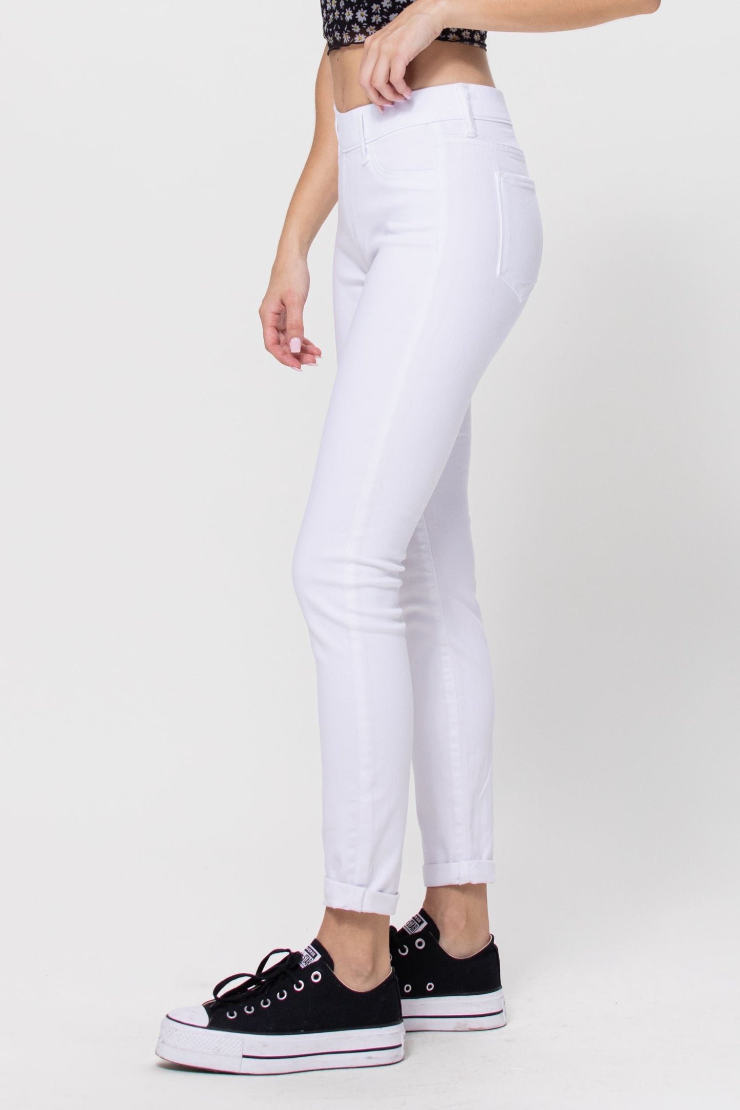 AB76674WHT Pull-On Skinnies